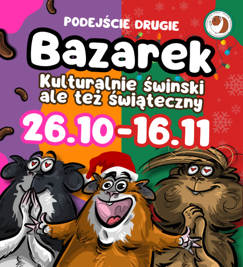 Bazarek od 26.10 do 16.11!